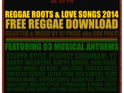 Pauze Radio- Show 310- Reggae Roots and Love Songs