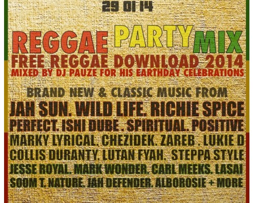 Pauze Radio: Show #311: Reggae Party Mix