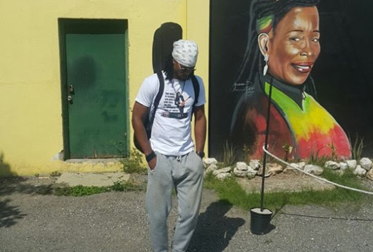 Omari Banks Records New Music in Jamaica