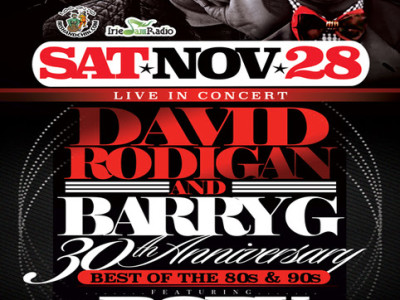 Rodigan and Barry G 30th Anniversary