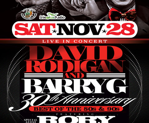 Rodigan and Barry G 30th Anniversary