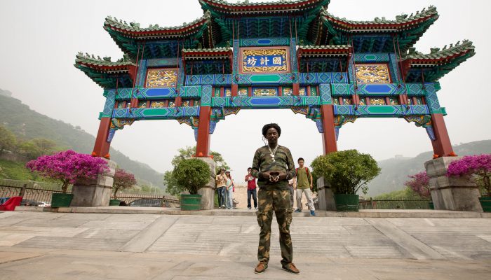 Everton Blender represents Jamaica in Beijing China