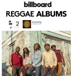 Reggae Band Raging Fyah Debuts #2 on Billboard Charts