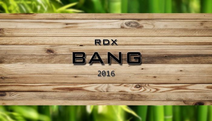 RDX - Bang (Single and Music Video)