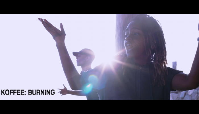 koffee-BURNING-offifical-music-video