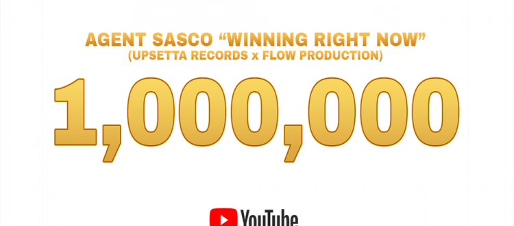 Agent-Sasco-WInning-Right-Now-One-Million-Views-YouTube