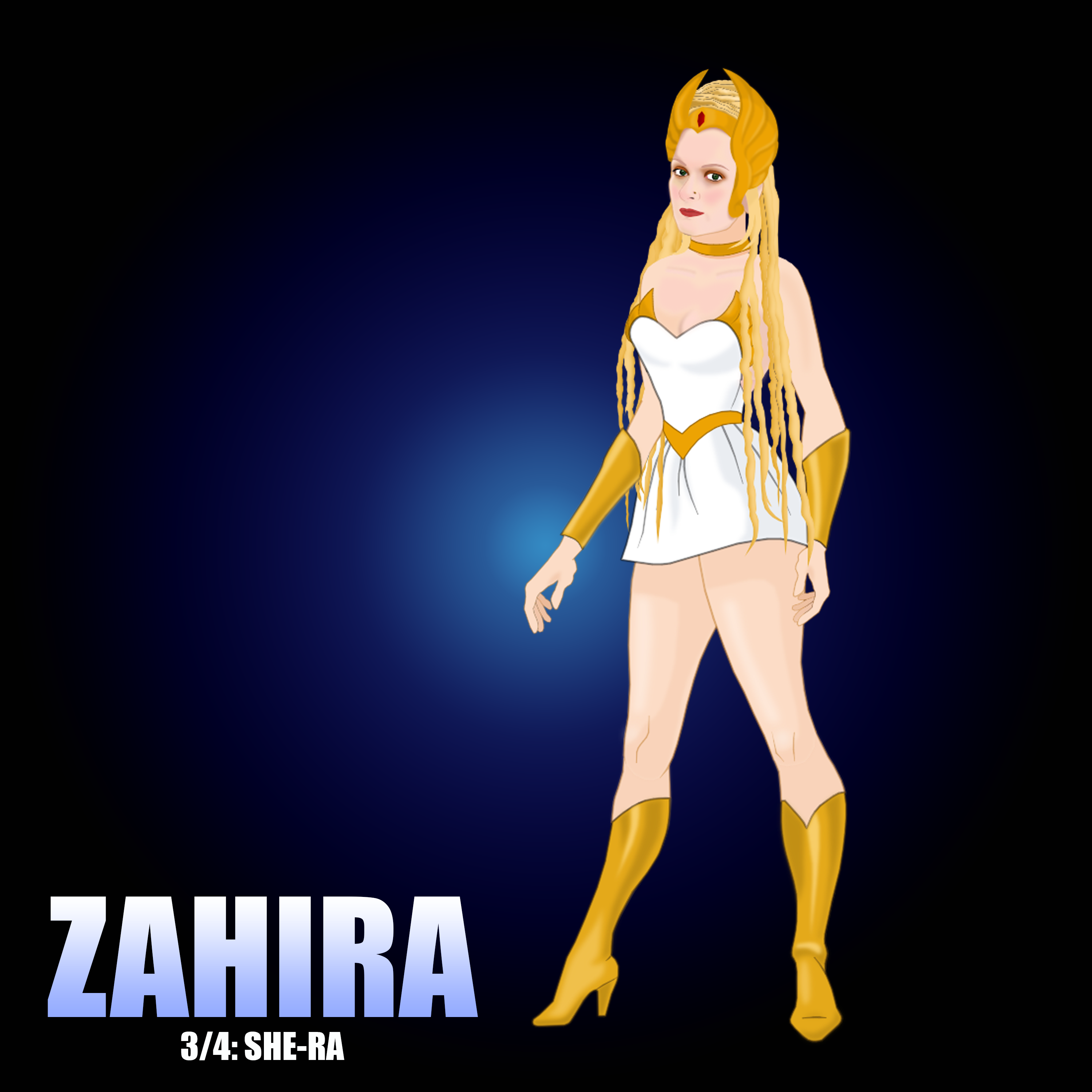 ZAHIRA-3/4-DUBEE OF UPSETTA