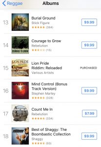 Lion Pride Reloaded Debuts High on iTunes Reggae Chart
