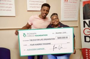 Romain Virgo Eve For Life Donation - Dutty Man