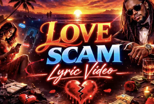 Delly Ranx Love Scam Lyric Video