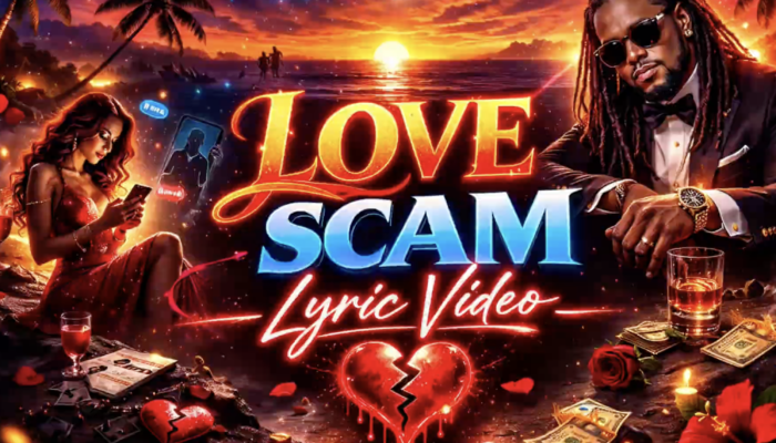 Delly Ranx Love Scam Lyric Video