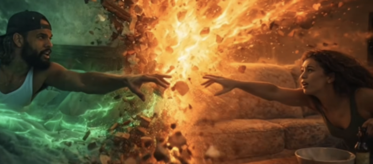 Indie Allen Million Miles AI Music Video Upsetta x Loud City